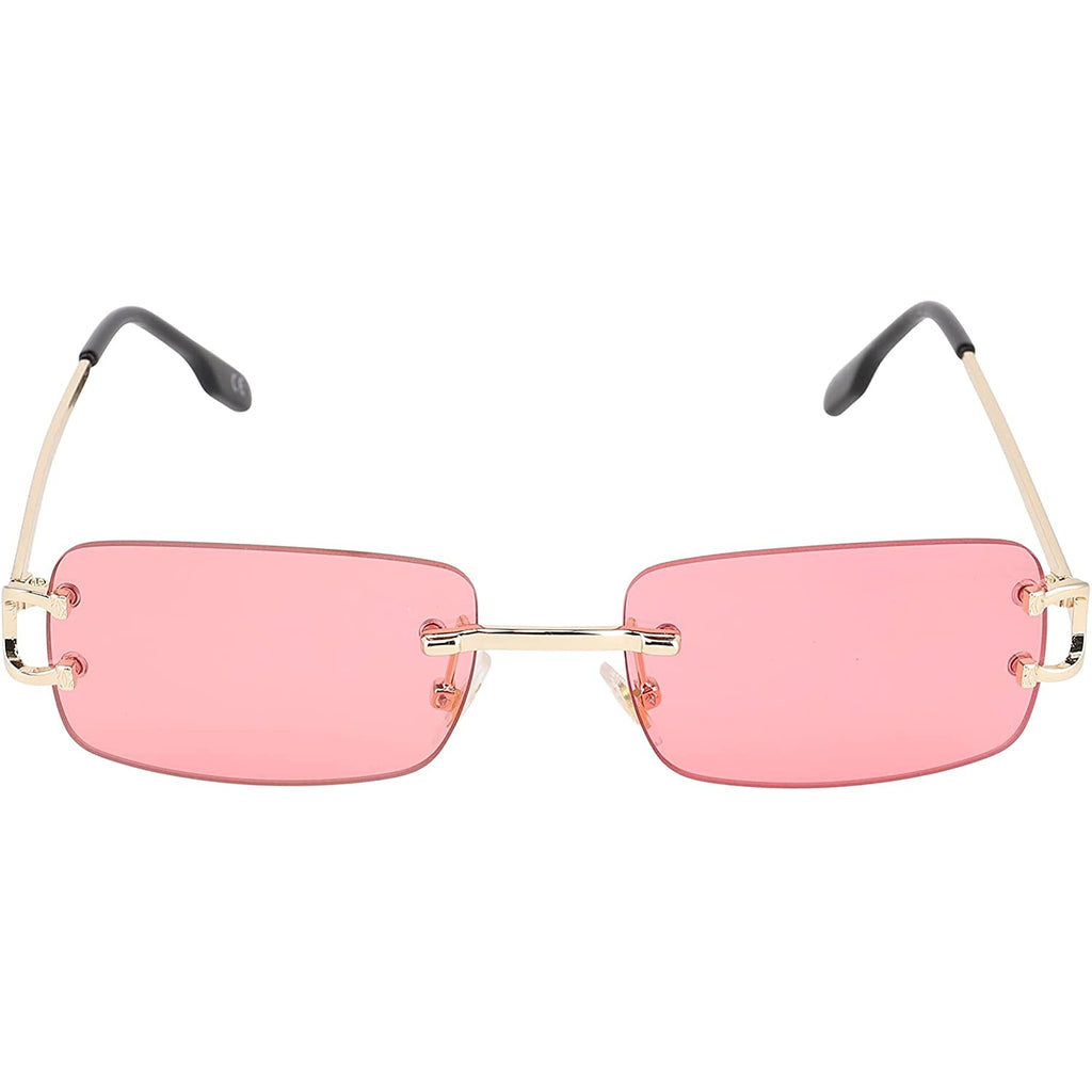 Rimless Square Sunglasses - Flawless Eyewear – Flawless Eyewear