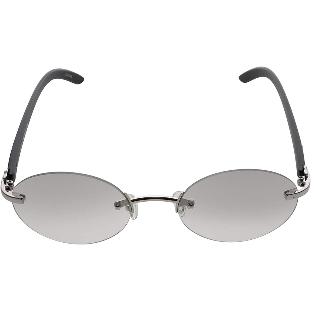 Mens Retro Rimless Sunglasses - Flawless Eyewear – Flawless Eyewear