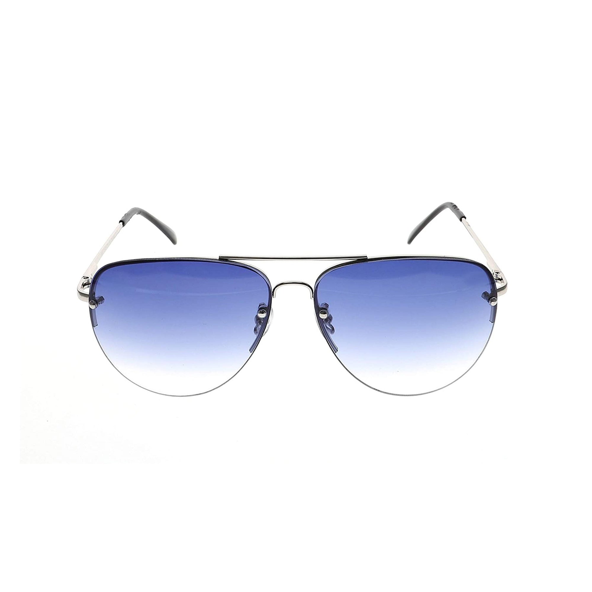 Ray-Ban Aviator Gradient Polarized Blue/Gray Pilot Unisex Sunglasses RB3025  004/78 55 805289467076 - Sunglasses, Aviator - Jomashop
