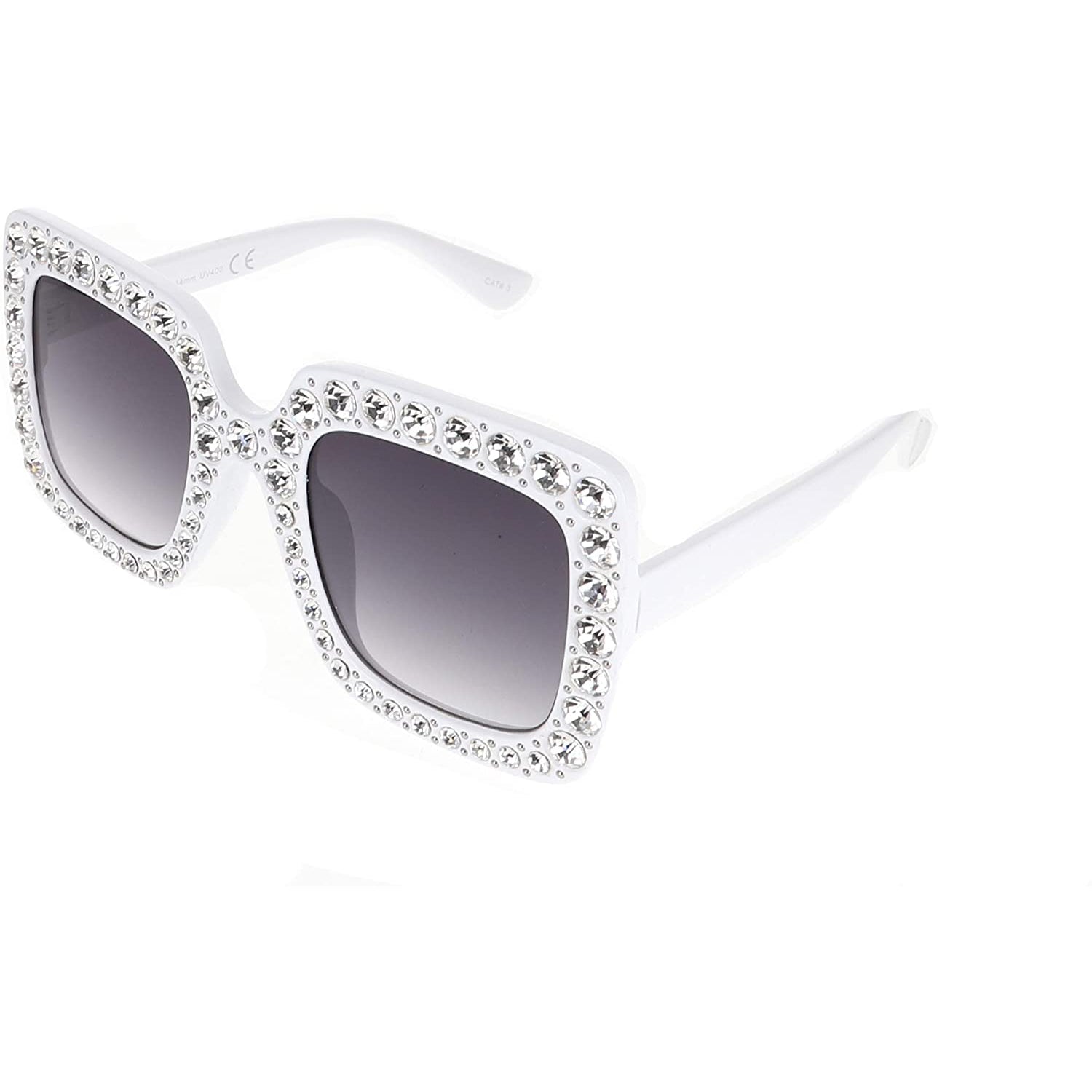 Oversized Square Sunglasses Ocean Lens Rhinestone Crystal Sunglasses C –  SHOPLALIPOP