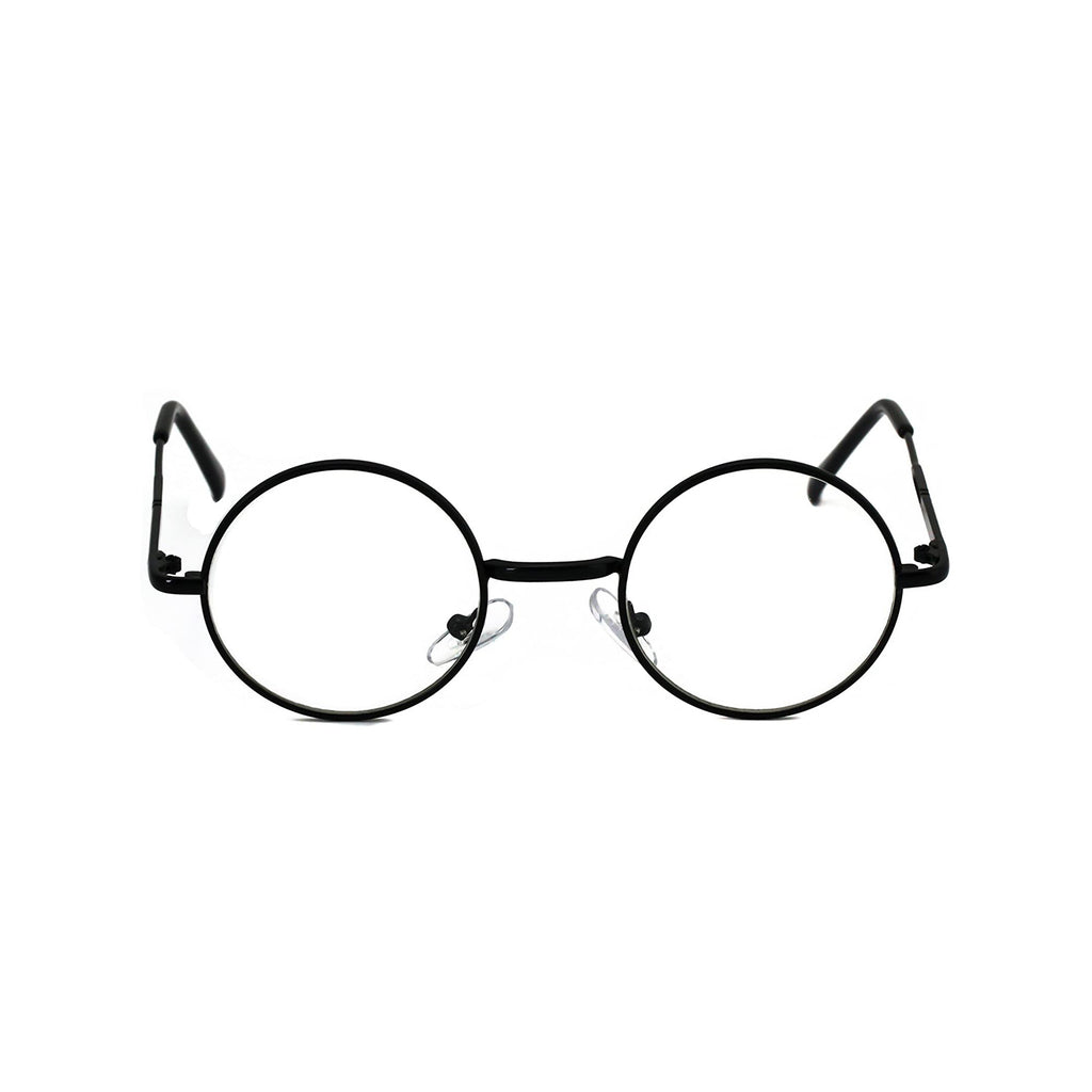 John Lennon Hipster Fashion Metal Circle Elton Style Sunglasses - Flawless Eyewear