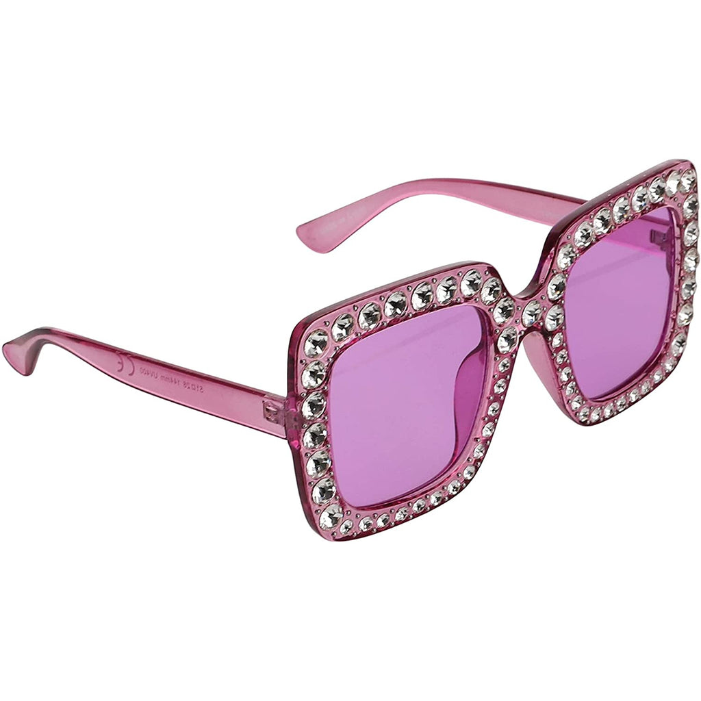 Amazon.com: 20 Pairs Rhinestone Sunglasses Bling Crystal Sunglasses 70s Glasses  Shades Oversized Square Glitter Disco Glasses Retro Sunglasses for Women  Girls : Clothing, Shoes & Jewelry