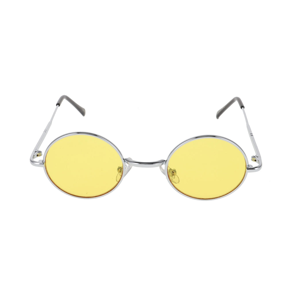 New Unisex John Lennon Style Vintage Round Peace Sunglasses Eyewear Men and  Women Round Sun Glasses