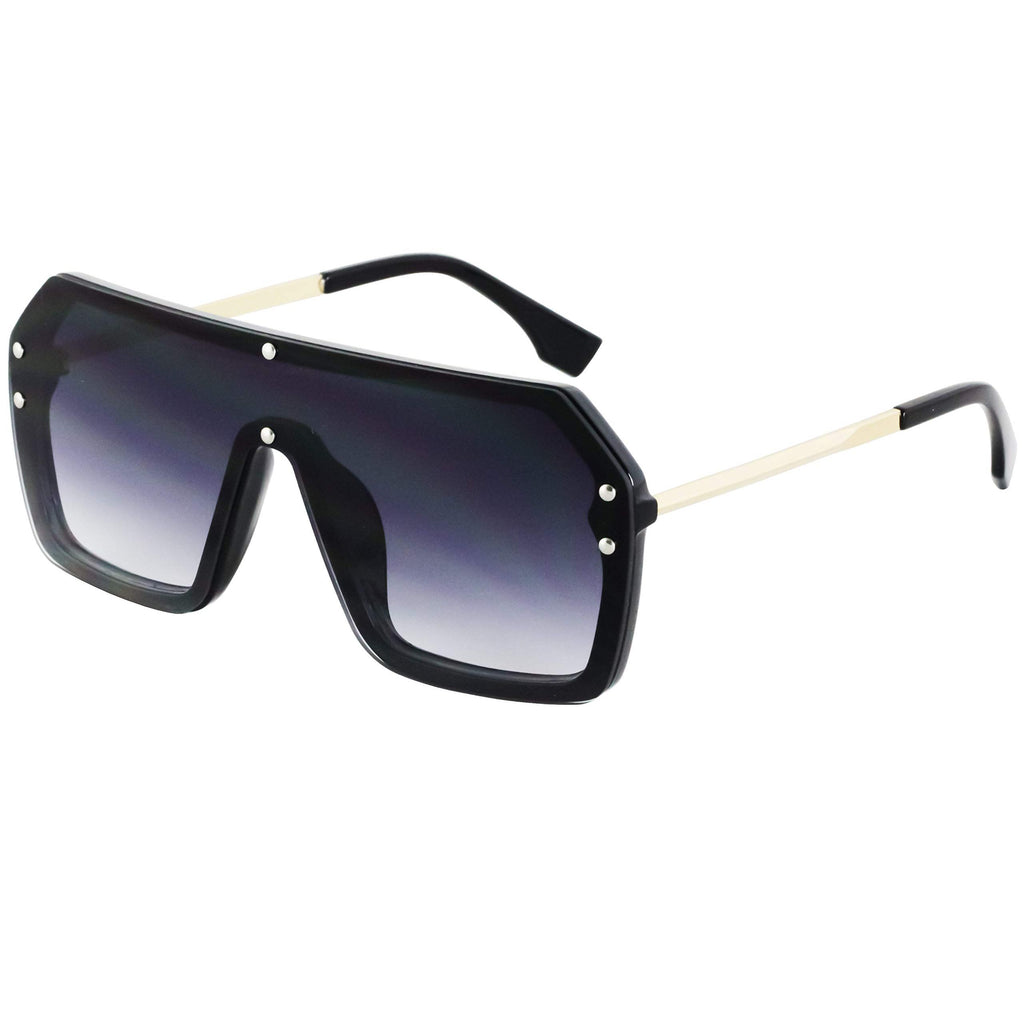 Retro 2024 shield sunglasses