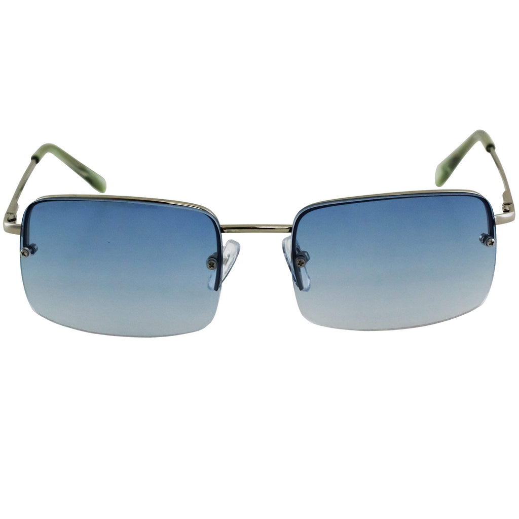 Chanel Rimless Logo Mirror Sunglasses